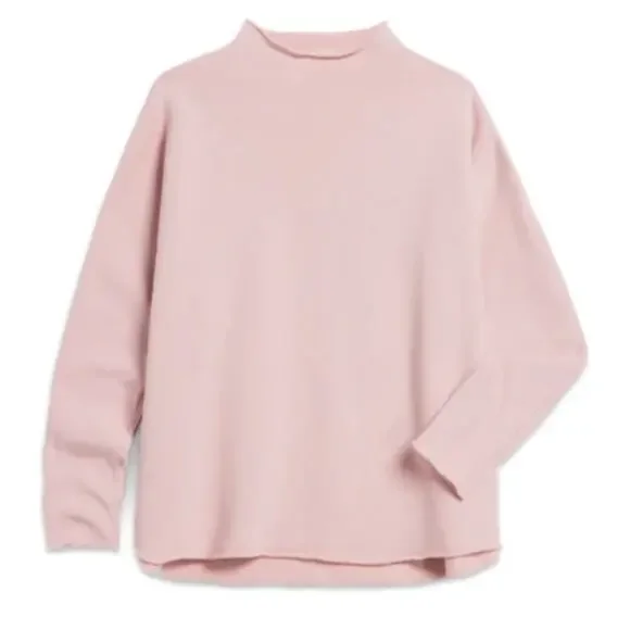 Frank & Eileen EFFIE L/S FUNNEL NECK CAPELET Size Medium - Picture 1 of 6